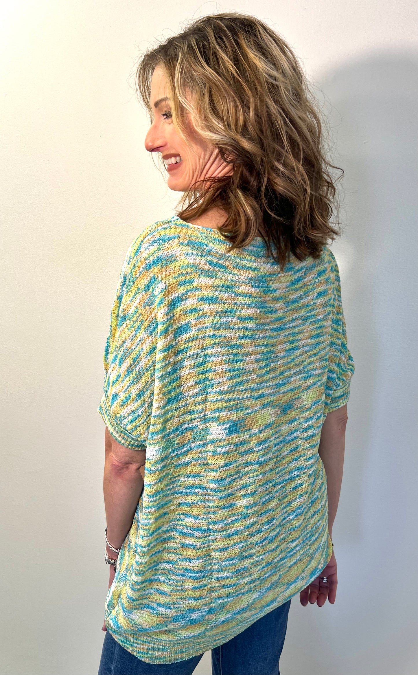 Oversized Multicolored Sweater