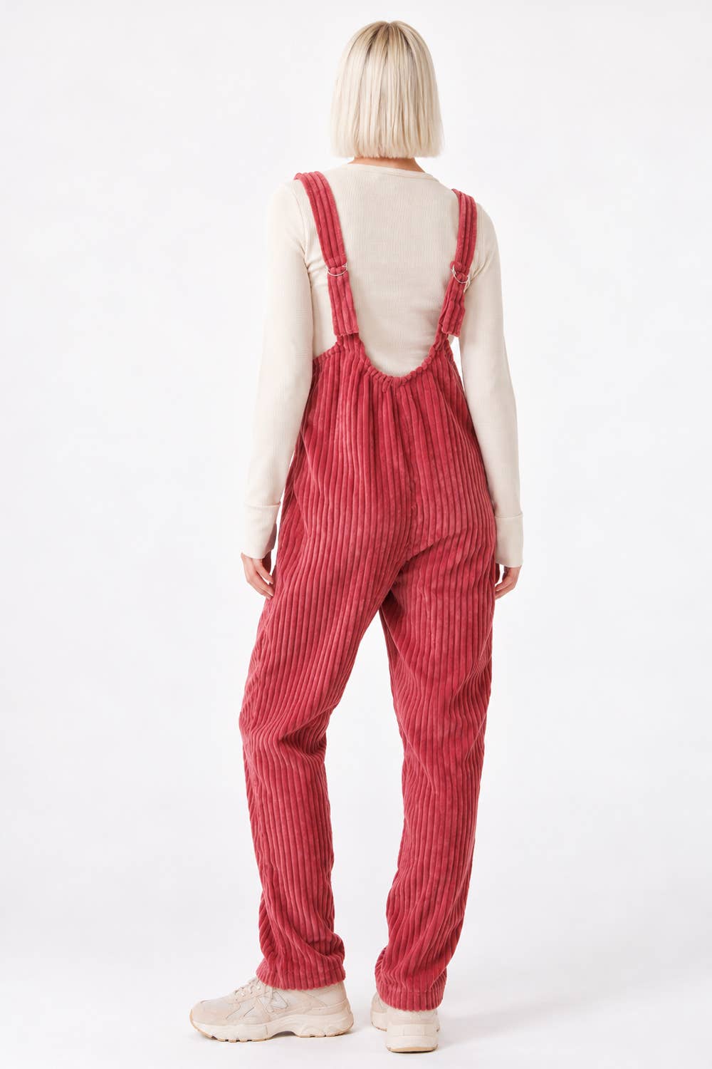 NP70513-Cozy Soft Corduroy Jumpsuits