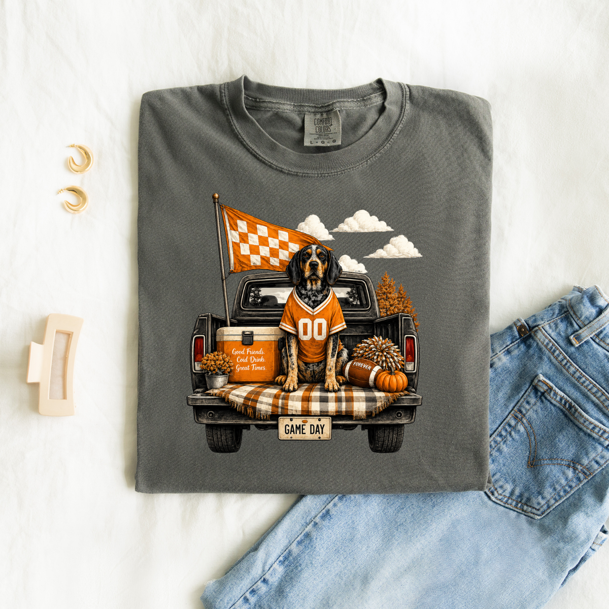 Tennessee Game Day Smokey Truck | Rocky Top | Tshirt