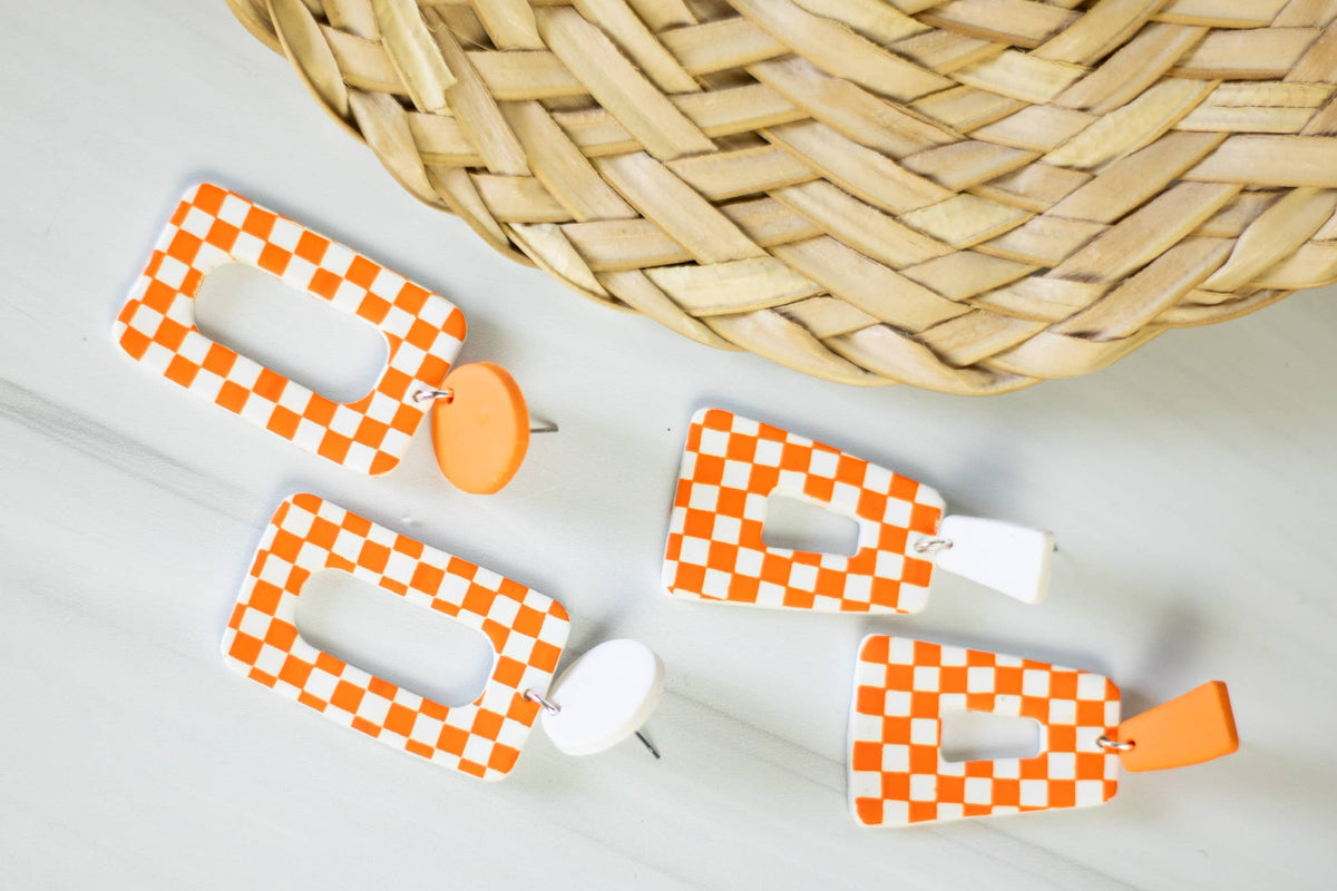 Orange & White Checkered Collection - TN