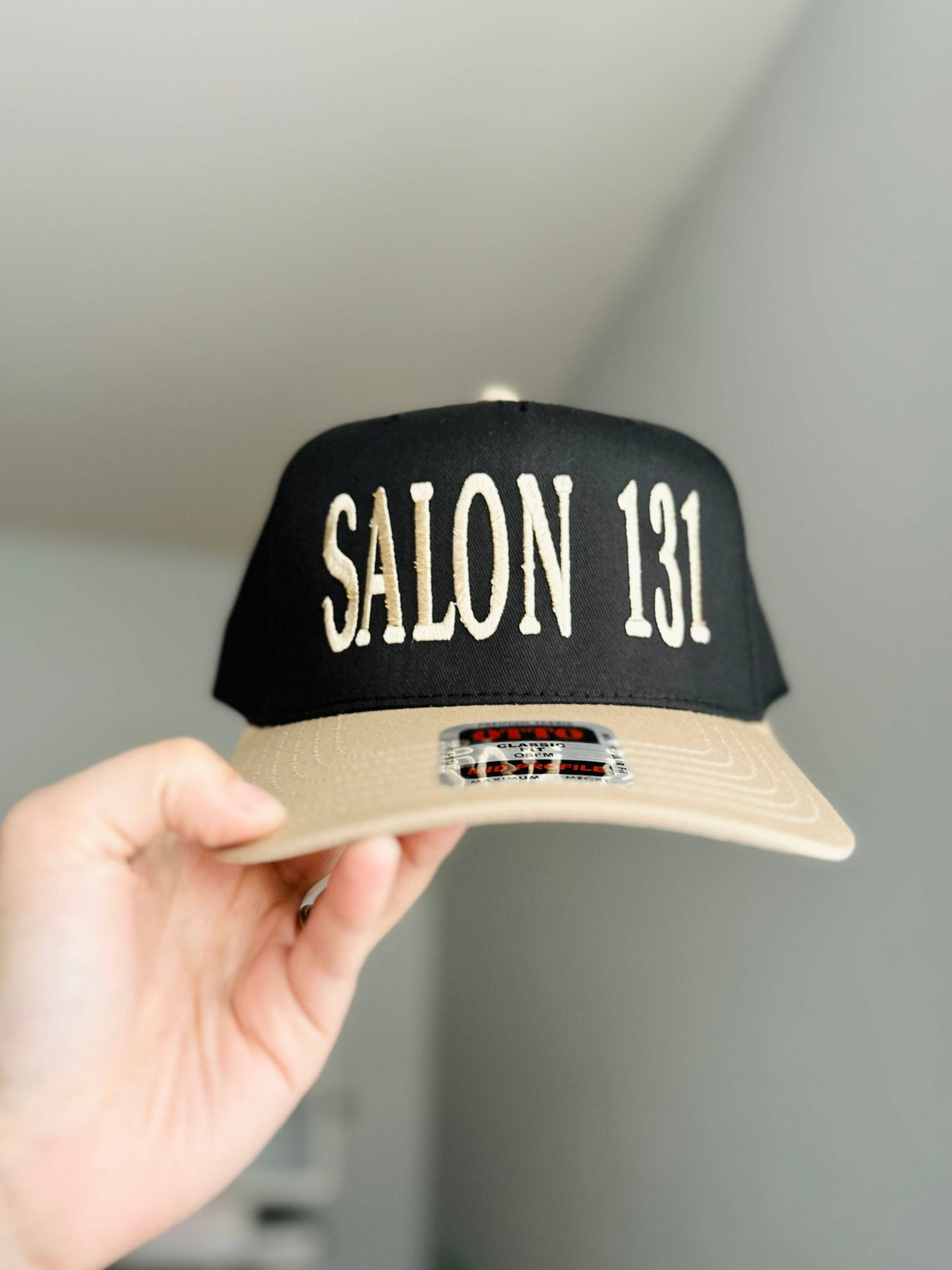 Custom Solid Camo Embroidered Hat