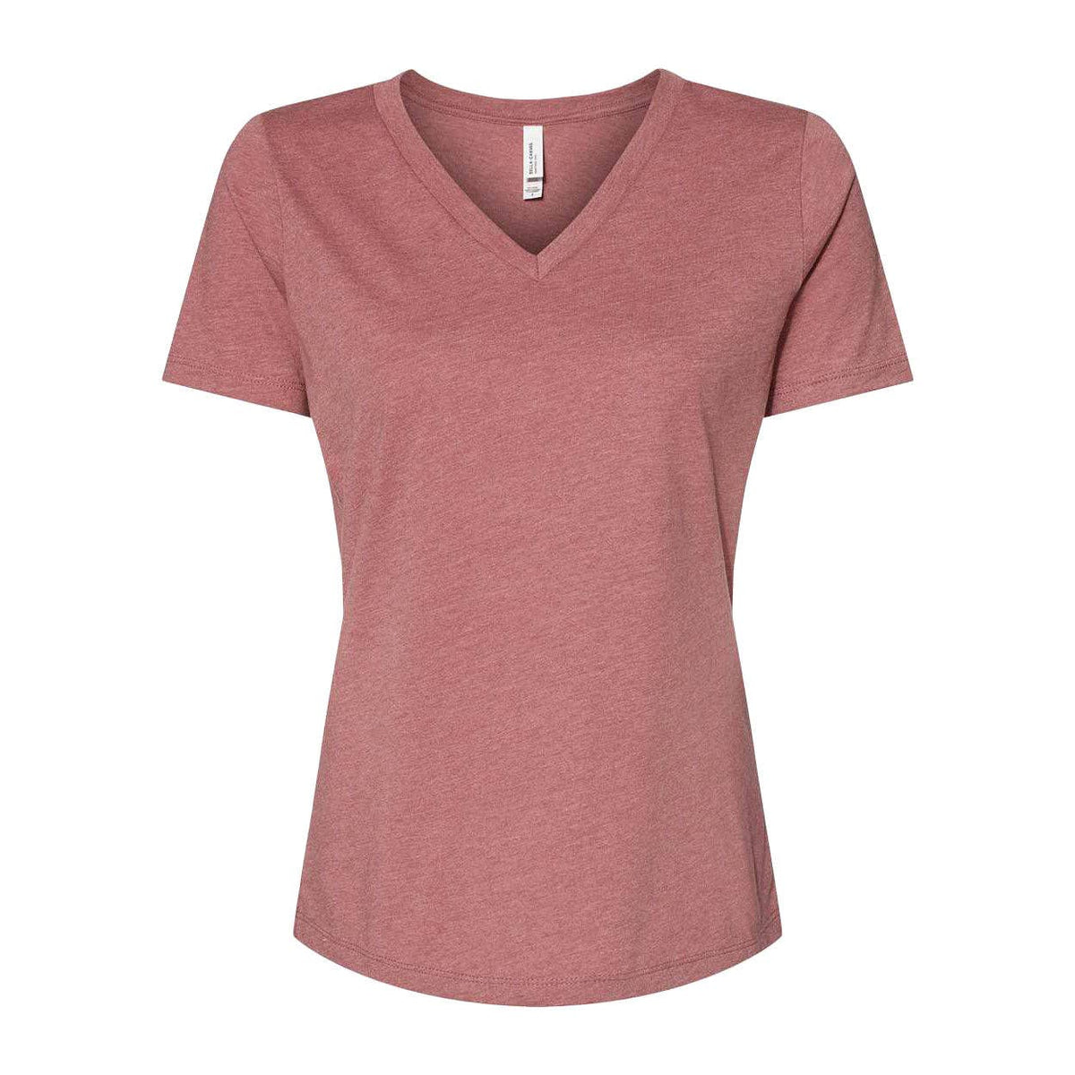 BELLA + CANVAS 6405CVC Women's Relaxed Heather CVC V-Neck Tee