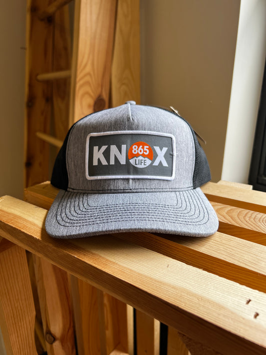KNOX 865LIFE Solid Light Grey/Black Hat