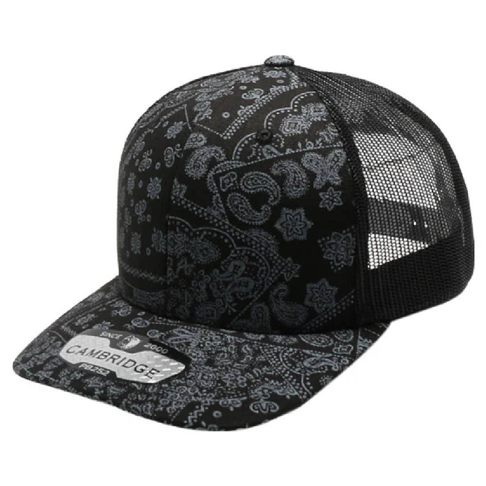 CAMBRIDGE PAISLEY MESH TRUCKER HAT