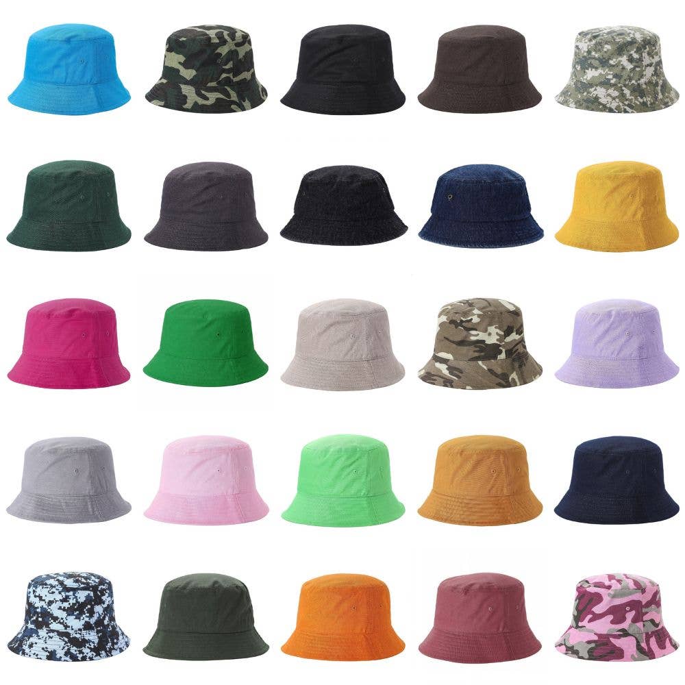 Bucket Solid Hat