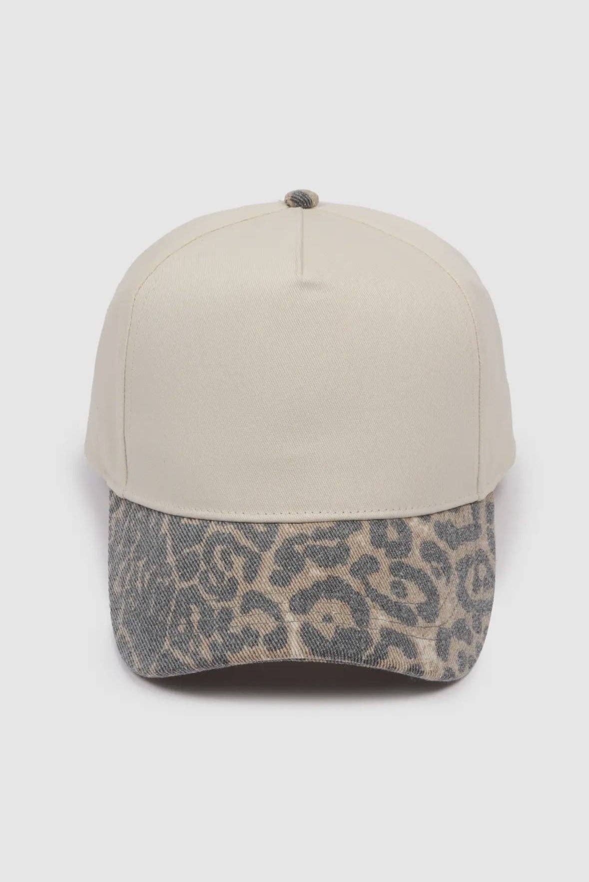 Dark Leopard Canvas Hat