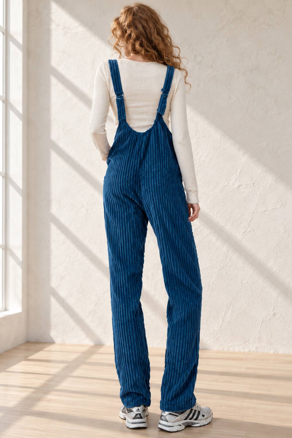 NP70513-Cozy Soft Corduroy Jumpsuits