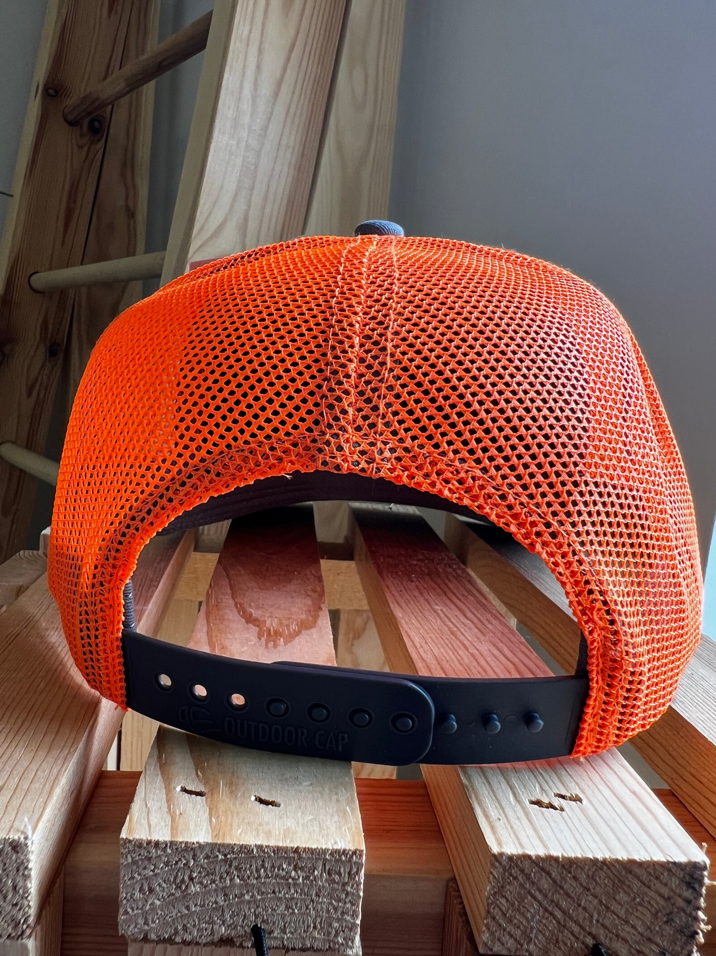865LIFE Buckle Patch Orange/Grey Hat