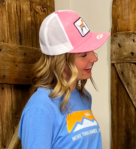 HOUND Dog 865LIFE Pink/Grey/WH Women's Hat