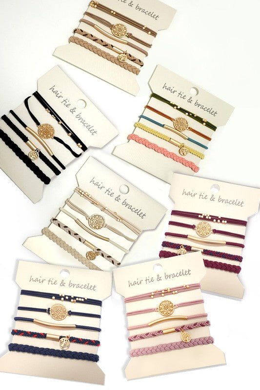 BOHO Dual Function Hair Tie & Bracelet
