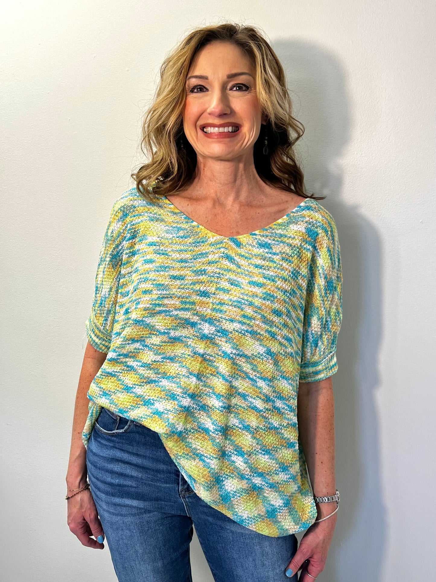 Oversized Multicolored Sweater