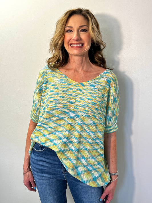 Oversized Multicolored Sweater