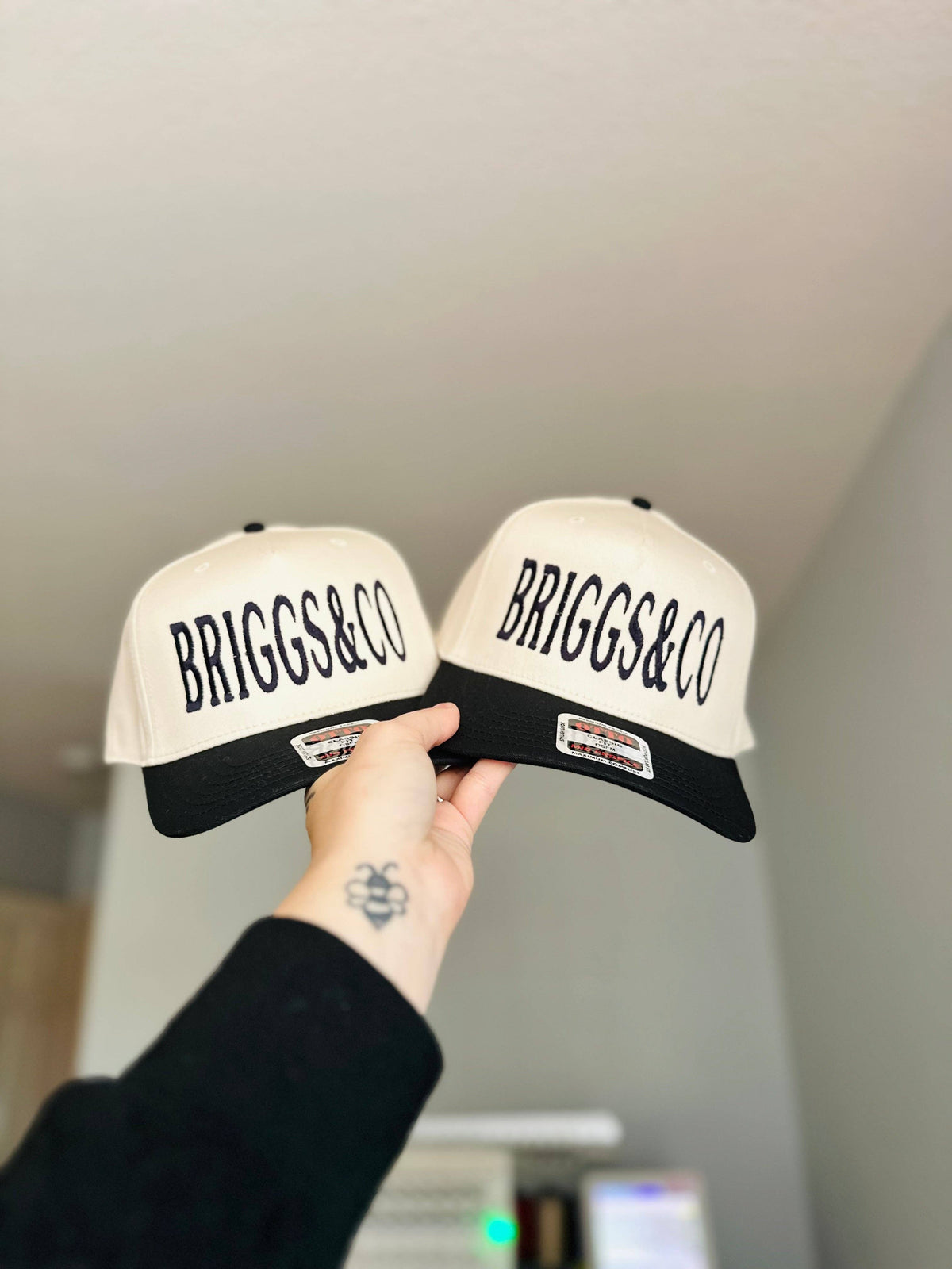 Custom Solid Camo Embroidered Hat