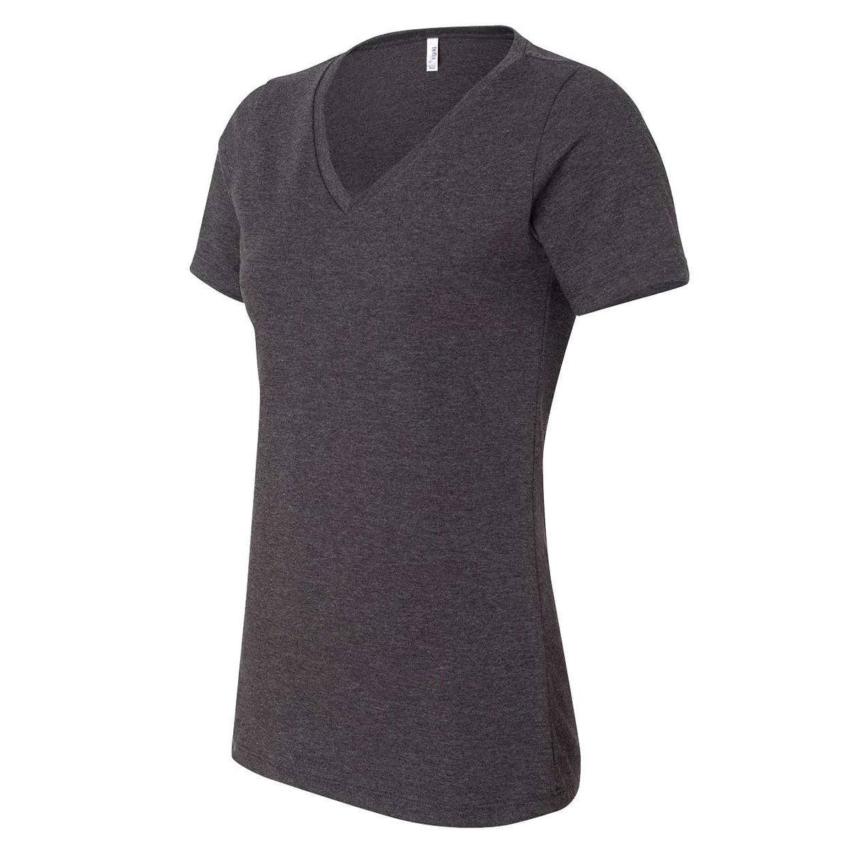BELLA + CANVAS 6405CVC Women's Relaxed Heather CVC V-Neck Tee