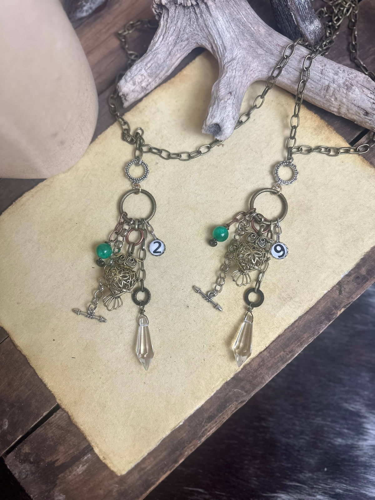 The Emerald Owl - Neck