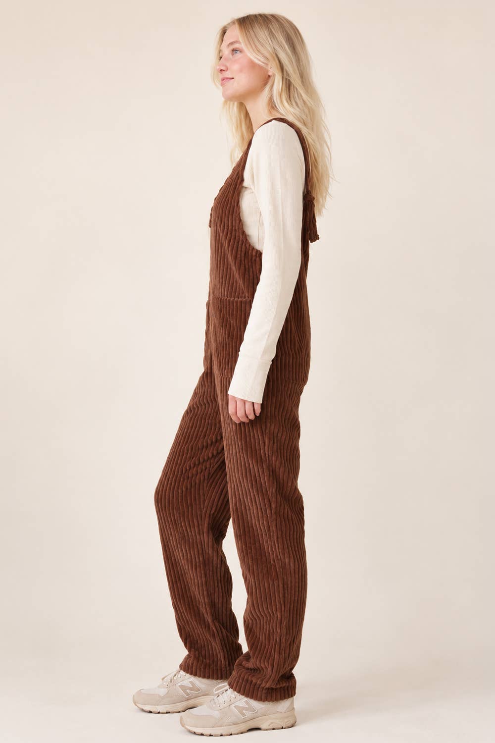 NP70513-Cozy Soft Corduroy Jumpsuits