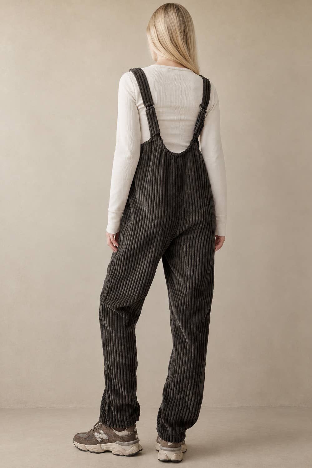 NP70513-Cozy Soft Corduroy Jumpsuits