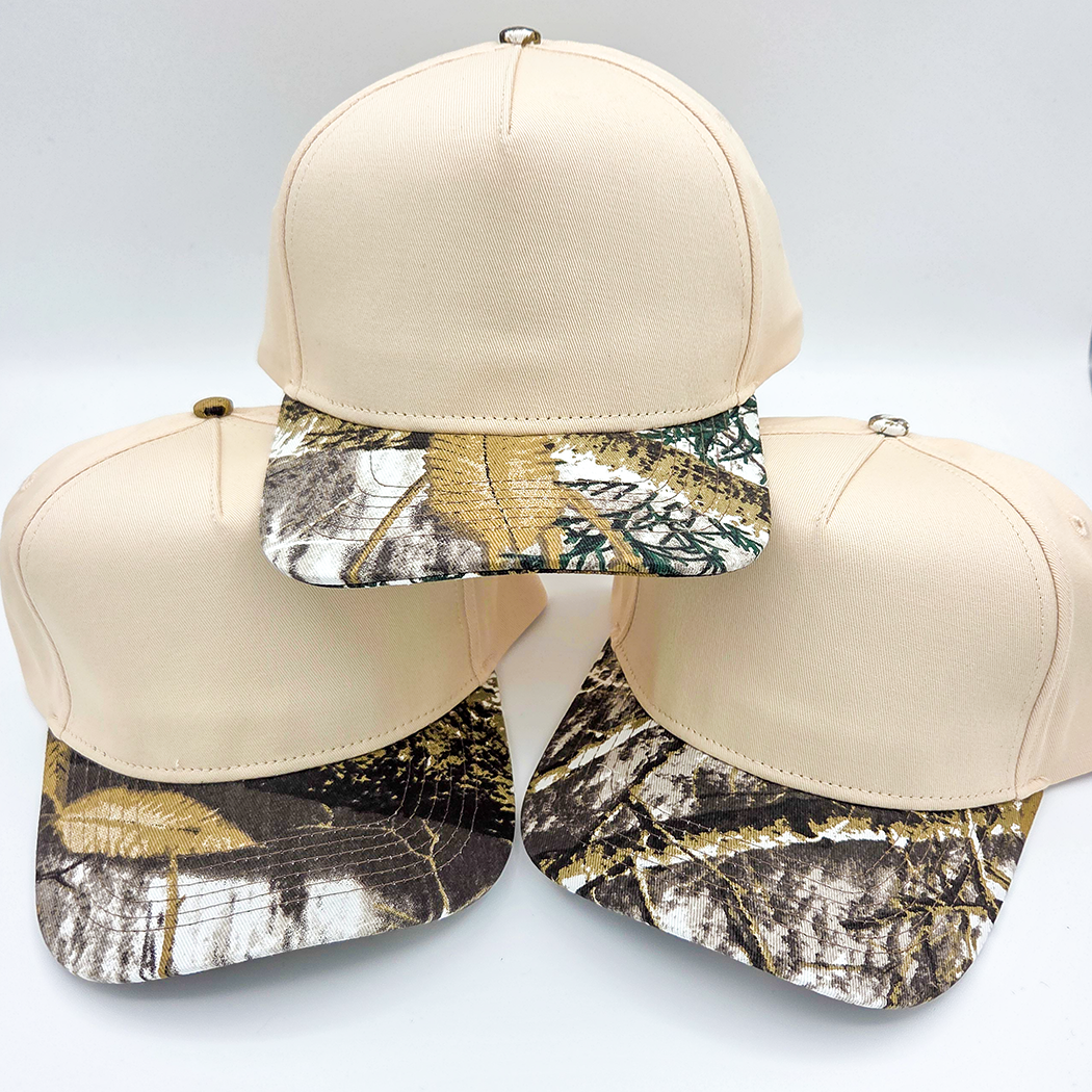 Cotton Camo Blank Hats