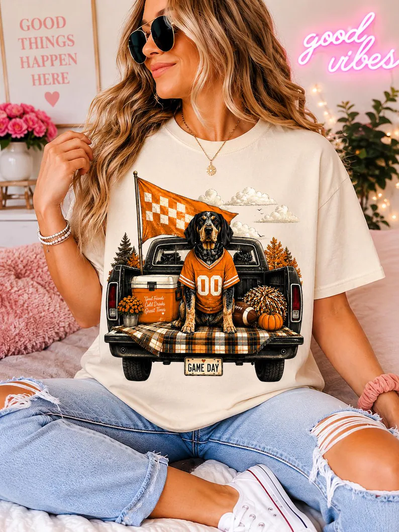Tennessee Game Day Smokey Truck | Rocky Top | Tshirt