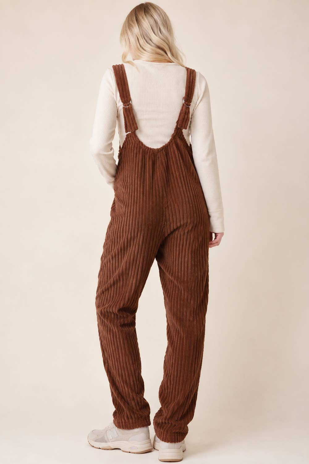 NP70513-Cozy Soft Corduroy Jumpsuits