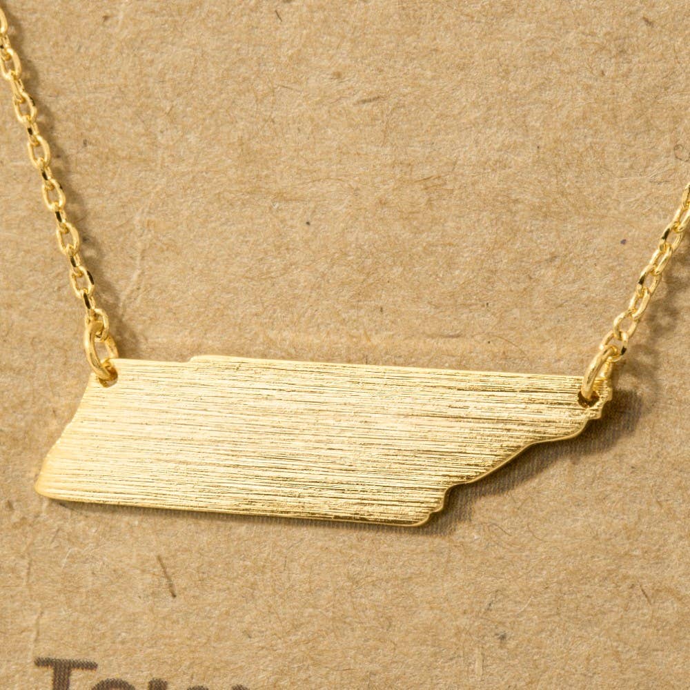 Tennessee State Pendant Necklace