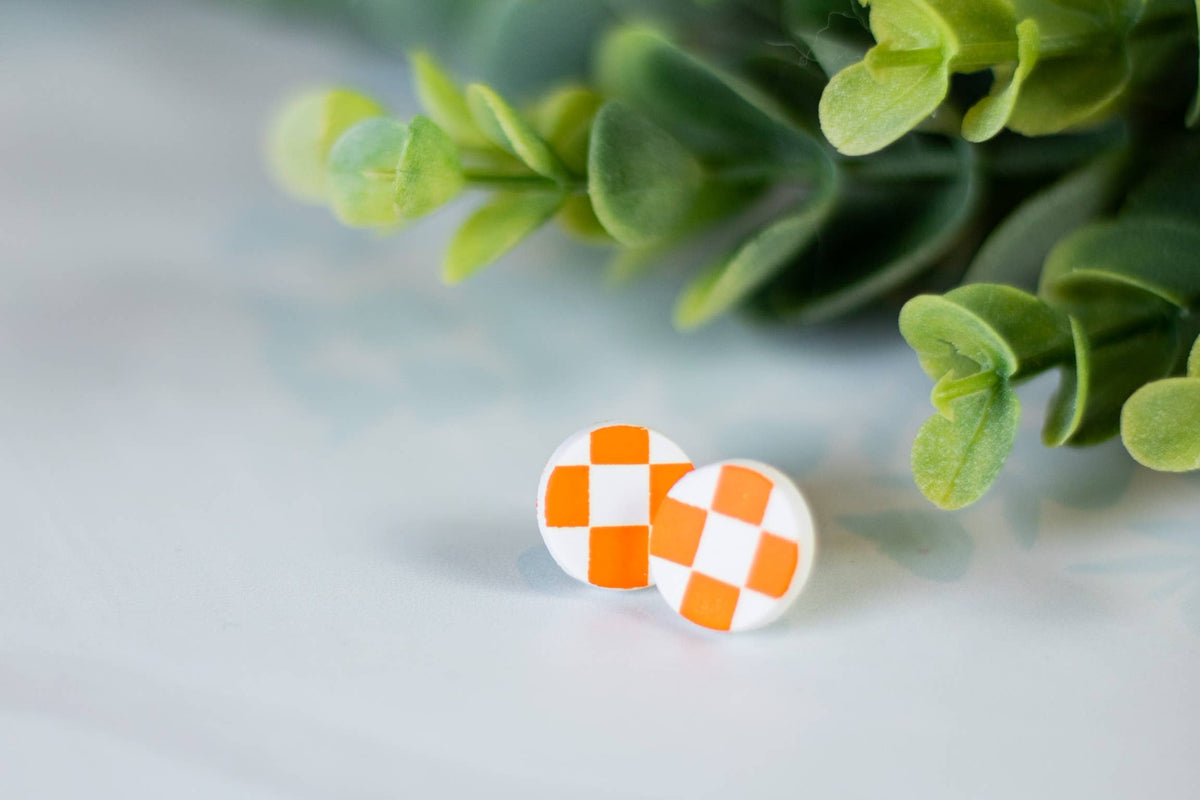Orange & White Checkered Collection - TN